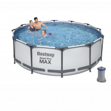 Каркасный бассейн Bestway 56260, 366 х 100 см (2 006 л/ч)