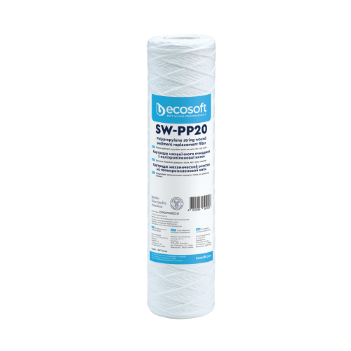 Картридж з поліпропіленової нитки Ecosoft 2,5"x10" 20 мкм (CPN251020ECO)
