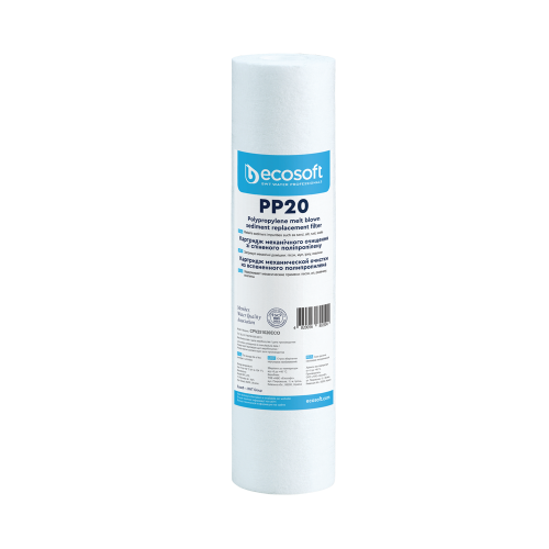 Картридж зі спіненого поліпропілену Ecosoft 2,5"x10" 20 мкм (CPV251020ECO)
