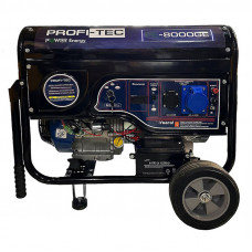 Генератор бензиновий PROFI-TEC PE-8000GE