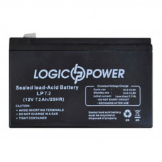 Акумуляторна батарея LogicPower 12V 7.2Ah