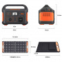 Генератор сонячний Jackery 500 (EXPLORER 500 + SOLARSAGA 100W)