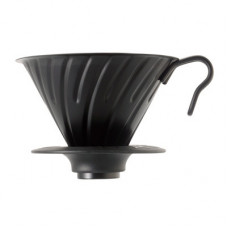 Металевий Пуровер HARIO V60 02 (400мл.) Матовий/Чорний VDM-02MB