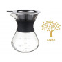 Кемекс для кави (Chemex 400 мл) з багаторазовим фільтром