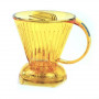Пуровер Клевер Mr Clever Dripper 530 мл. Прозорий жовтий