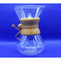 Кемекс для кави (Chemex 600 мл) з металевим фільтром багаторазовим