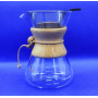 Кемекс для кави (Chemex 600 мл) з металевим фільтром багаторазовим