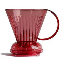 Пуровер Клевер Mr Clever Dripper 530 мл. Прозорий рожевий
