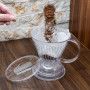 Пуровер Клевер Mr Clever Dripper 530 мл. Прозорий