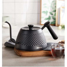 Чайник Akimita V60 1 л. для кави з тонким носиком Чорний