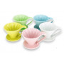 Пуровер Cafec Arita Жовтий Ware Flower Dripper Cup4 Yellow