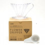 Пуровер Cafec Прозорий Cone-Shaped Ware Flower Dripper Cup4