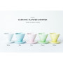 Пуровер Cafec Arita Зелений Ware Flower Dripper Cup4 Green