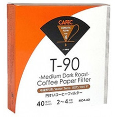 Фільтри паперові CAFEC Medium Dark Roast Cup4 40 шт. для кави