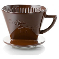Пуровер Cafec Arita Ware Trapezoid Dripper 102 Brown