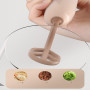 Капучинатор Milk Frother для матчі електричний Вінчик Бежевий