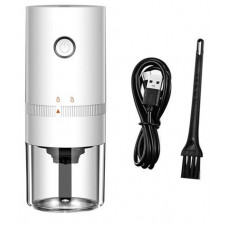 Електрична кавомолка HB985 Electric Grinder портативна Біла