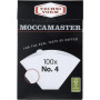 Фільтри Moccamaster #4 White Paper Filters для кави №4