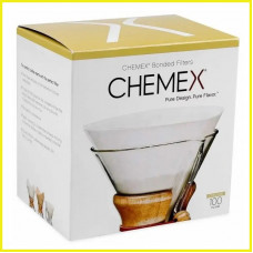 Фільтри для Кемекса Chemex 6/8/10 cup (Білі 100 шт.) FC-100