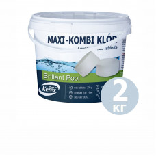 Таблетки для басейну MAX "Комбі хлор 3 в 1" Kerex 80003, 2 кг (Угорщина)
