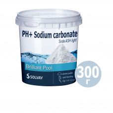 pH+ плюс для басейну Solvay 80413. Засіб для підвищення рівня pH (Бельгія) 300 г