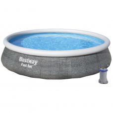 Надувний басейн Bestway 57376, 396 х 84 см (2006 л/год)