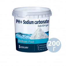 pH+ плюс для басейну Solvay 80202. Засіб для підвищення рівня pH (Бельгія) 200 г