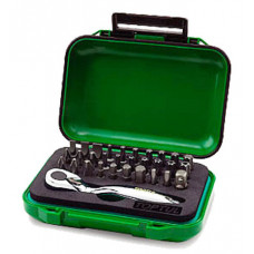 Набір біт з тріскачкою TOPTUL 1/4" 31ед. GABW3103