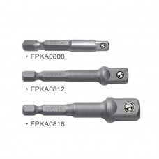 Набір перехідників під шуруповерт 1/4" 3ед. TOPTUL (1/4", 3/8", 1/2") GAAR0301