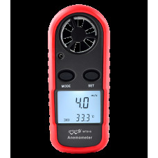 Анемометр цифровий 0,1-30м/с, -10-45°C WINTACT WT816